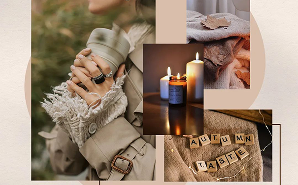 奶茶色微水泥，涂抹秋冬氛圍感